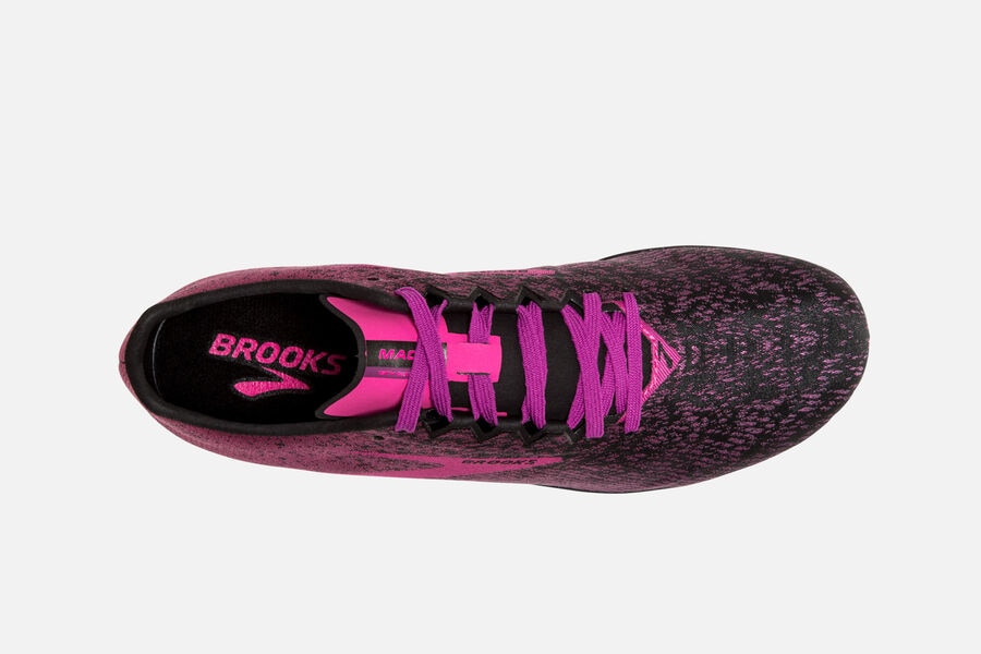 Brooks Mach 19 Spikeless Spikes Loopschoenen Dames - Roze/Zwart - 031926RBM